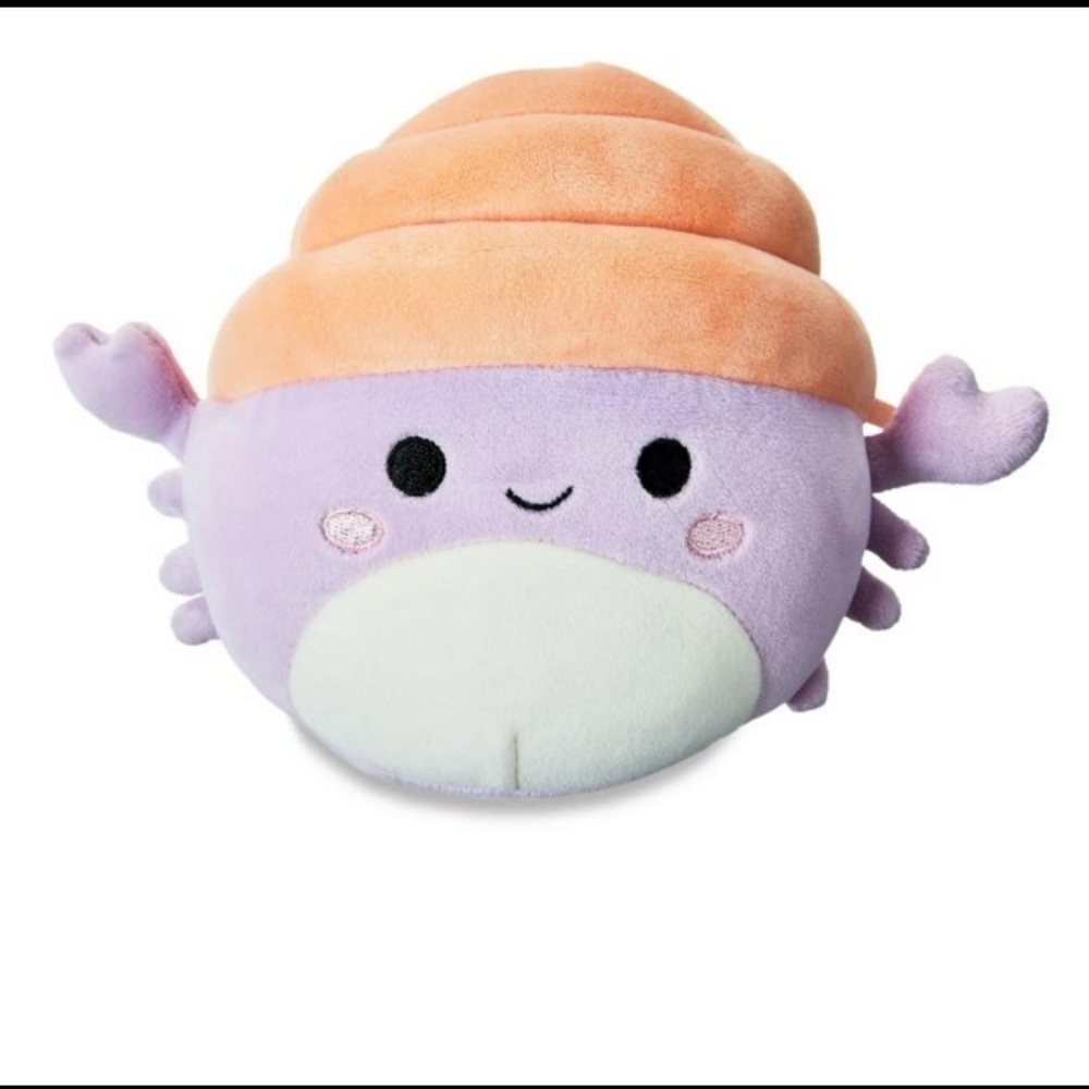 NWT 5" Arco the Purple Hermit Crab Squishmallow